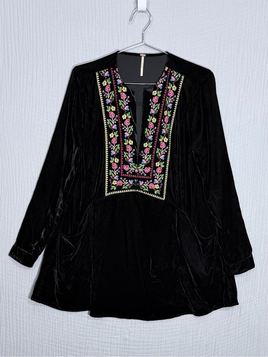 Free People Dresses & Skirts - Free People | Always Forever Velvet Mini Dress| XS